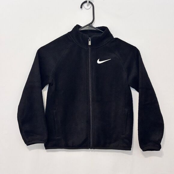 Nike Other - Nike Boys Polar Fleece Jacket Size 7 L/G Full Zip Blue Style